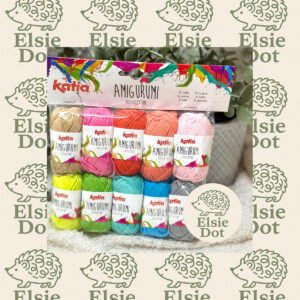 Katia Amigurumi Minis - Pack of 10 Coloured Cotton Set 2