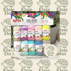 Katia Amigurumi Minis - Pack of 10 Coloured Cotton Set 3