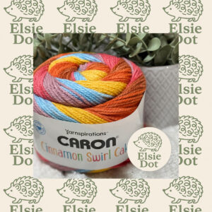 Caron Cinnamon Swirl Yarn in Beach Towel