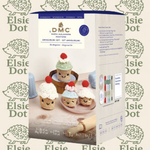 DMC Amigurumi Kit - Very Cherry Cupcakes