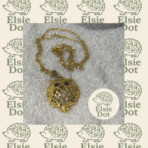 Magnifying Necklace Pendant - Owl