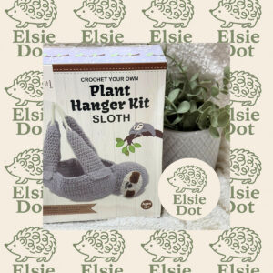 Make It Crochet Kit - Sloth Plant Holder