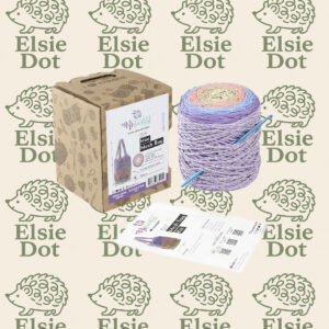 Retwisst Crochet Mini Mesh Bag Kit - Violet