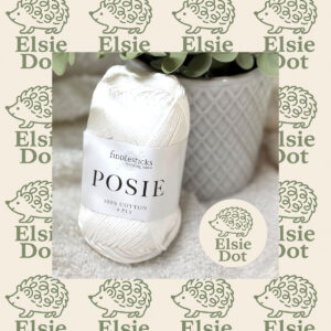 Fiddlesticks Posie - White