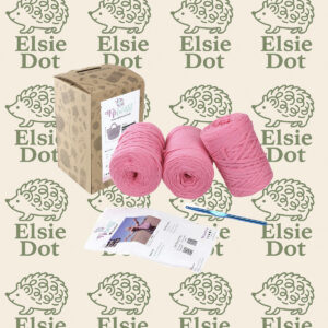 Retwisst Spring Beach Bag Crochet Kit - Pink