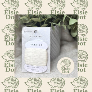 Sashiko Thread 20/6 Stranded Cotton - White