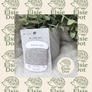 Sashiko Thread 20/6 Stranded Cotton - Light Grey