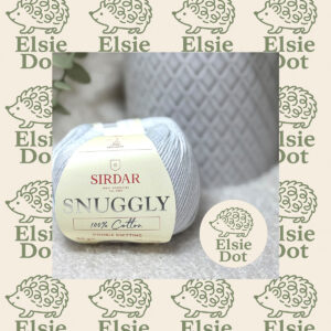 Sirdar Yarn Snuggly 100% Cotton DK - Light Grey