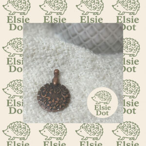 Antique Brass tone Pendant Thread Cutter