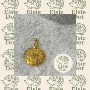 Gold tone Pendant Thread Cutter
