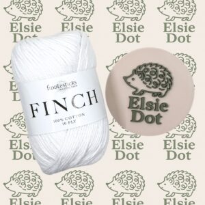Fiddlesticks Finch - White