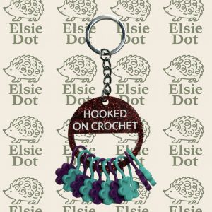 Acrylic Crochet Keyring - Hooked on Crochet!