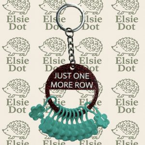 Acrylic Keyring - Just one more row!
